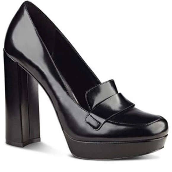 platform loafer pumps